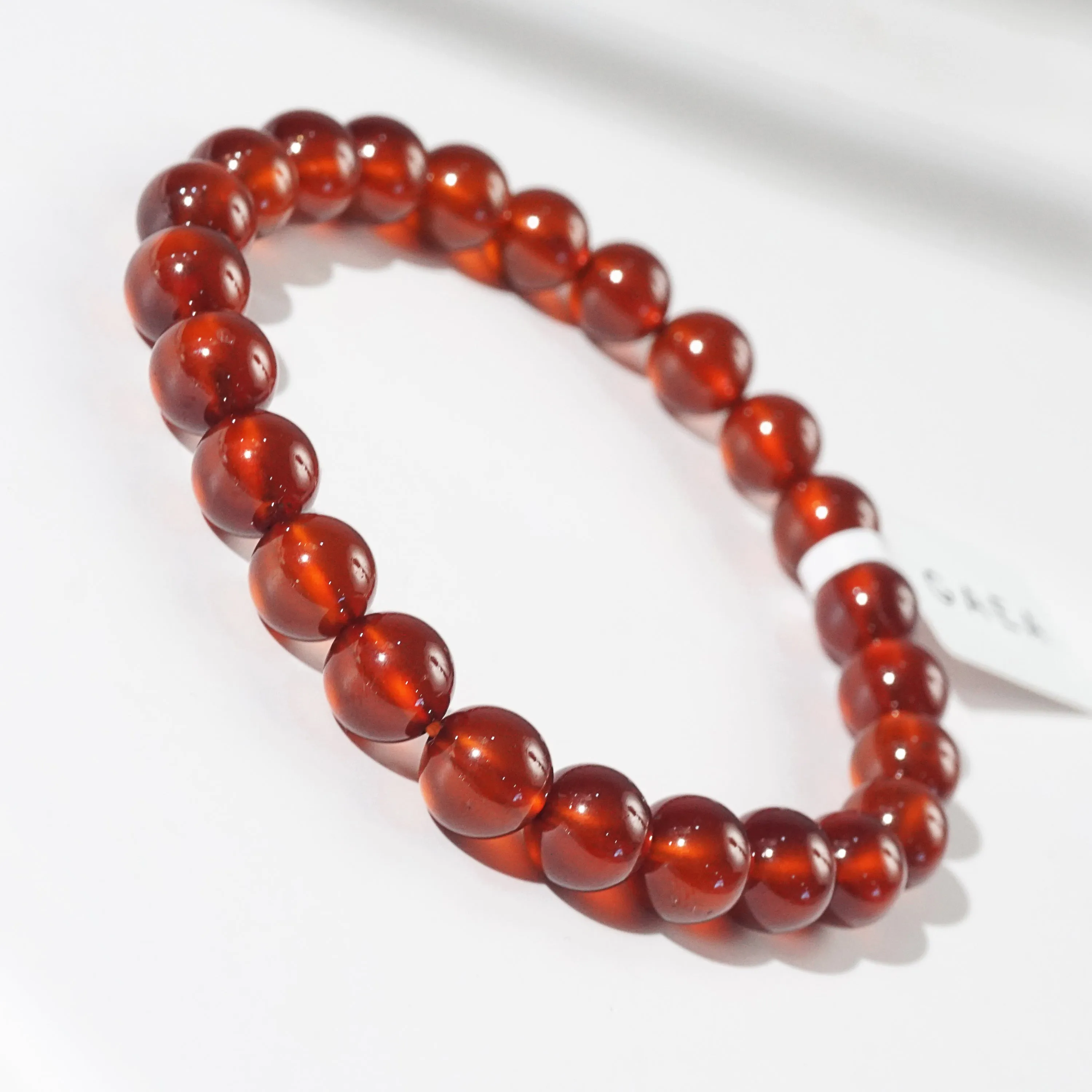AA-Grade Hessonite Garnet 8mm
