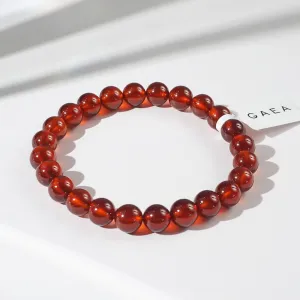 AA-Grade Hessonite Garnet 8mm