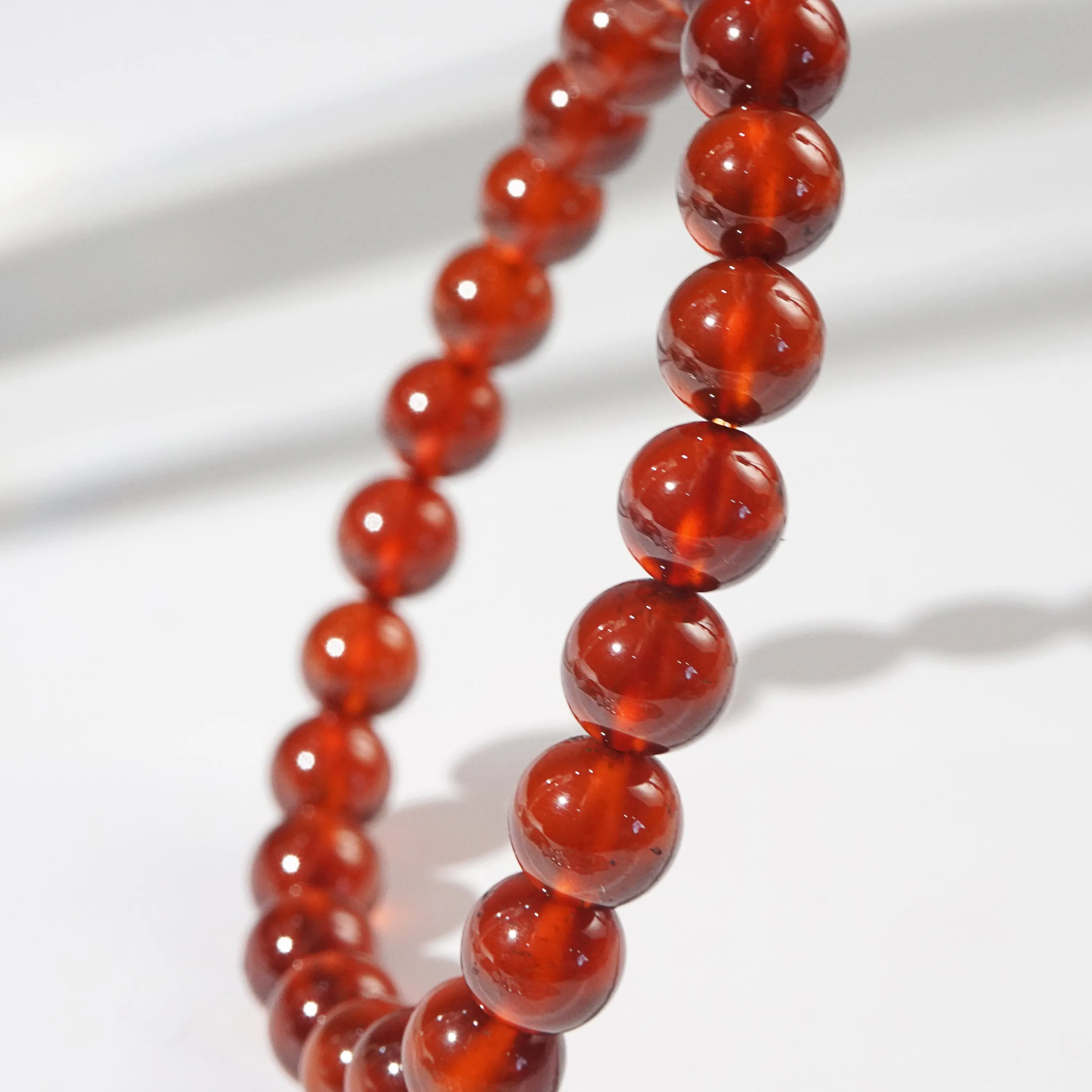 AA-Grade Hessonite Garnet 8mm