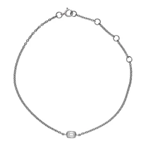 Adele Emerald Solitaire Bracelet