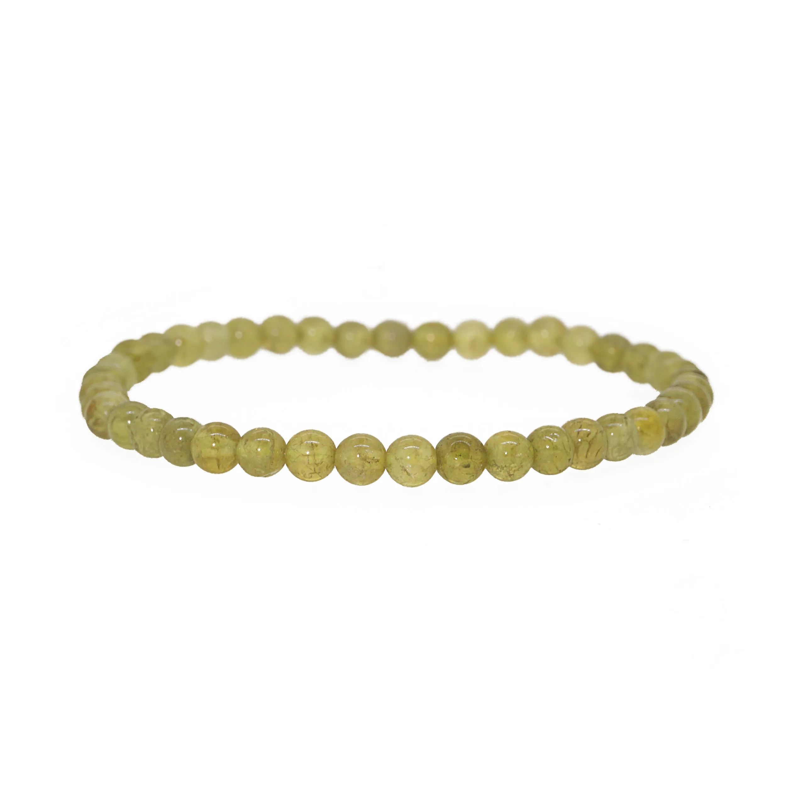 African Green Garnet 4mm