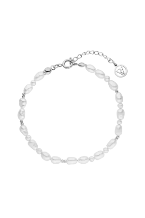 Amalfi Pearl Bracelet Silver