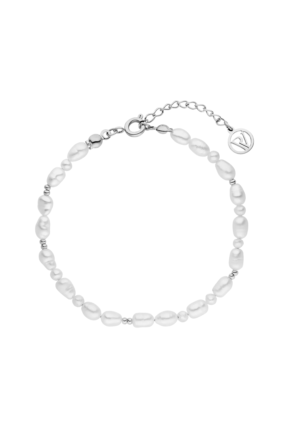 Amalfi Pearl Bracelet Silver