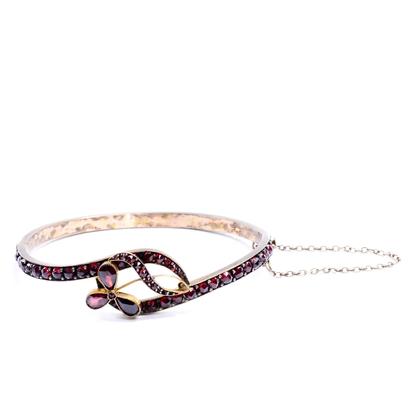 Antique Victorian Bohemian Garnet Red Vintage Bracelet