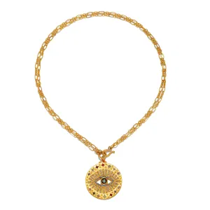 Athena Super Evil Eye Convertible Necklace