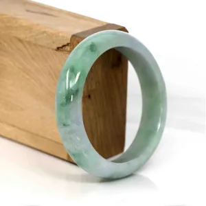 Baikalla Classic Real Jade Jadeite Bangle Bracelet ( 56.85 mm )#351