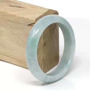 Baikalla™ "Classic Bangle" Genuine Burmese High Quality Jadeite Jade Bangle Bracelet (58.6 mm) #531