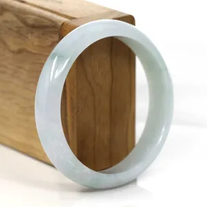 Blue- Green Genuine Burmese Jadeite Jade Bangle Bracelet (57.90 mm) #363