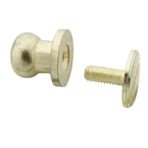 Button Stud Screwback Small - 2 Colors