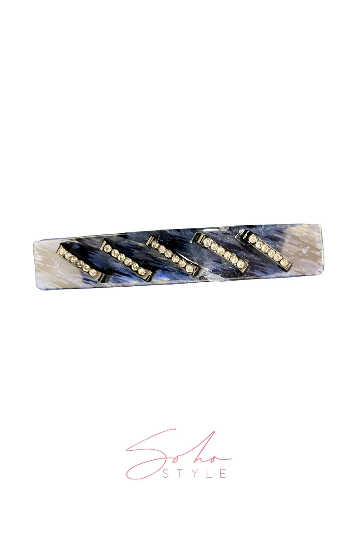 Cellulose #46- Large Marble Barrette