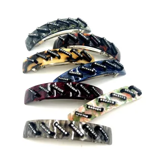 Cellulose #46- Large Marble Barrette