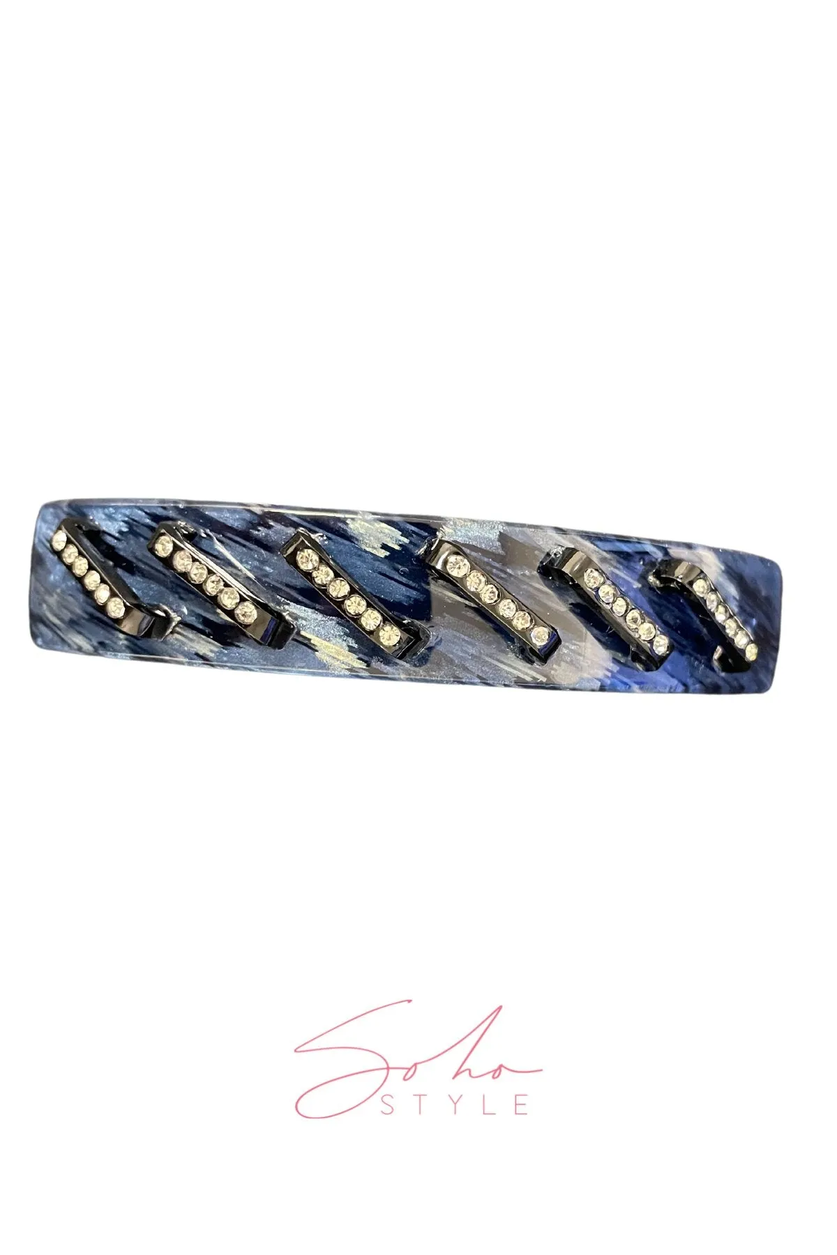 Cellulose #46- Large Marble Barrette