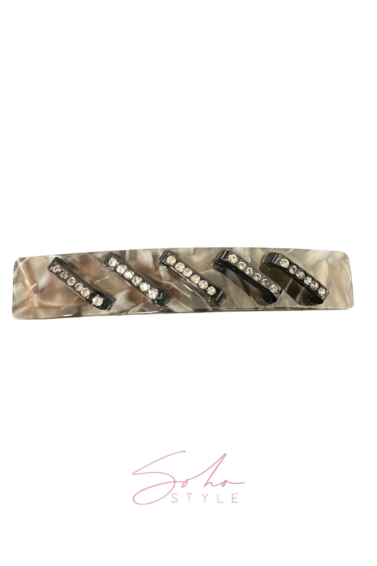 Cellulose #46- Large Marble Barrette