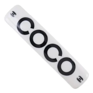 CHANEL COCO Barrette Plastic 2001 01P Ladies