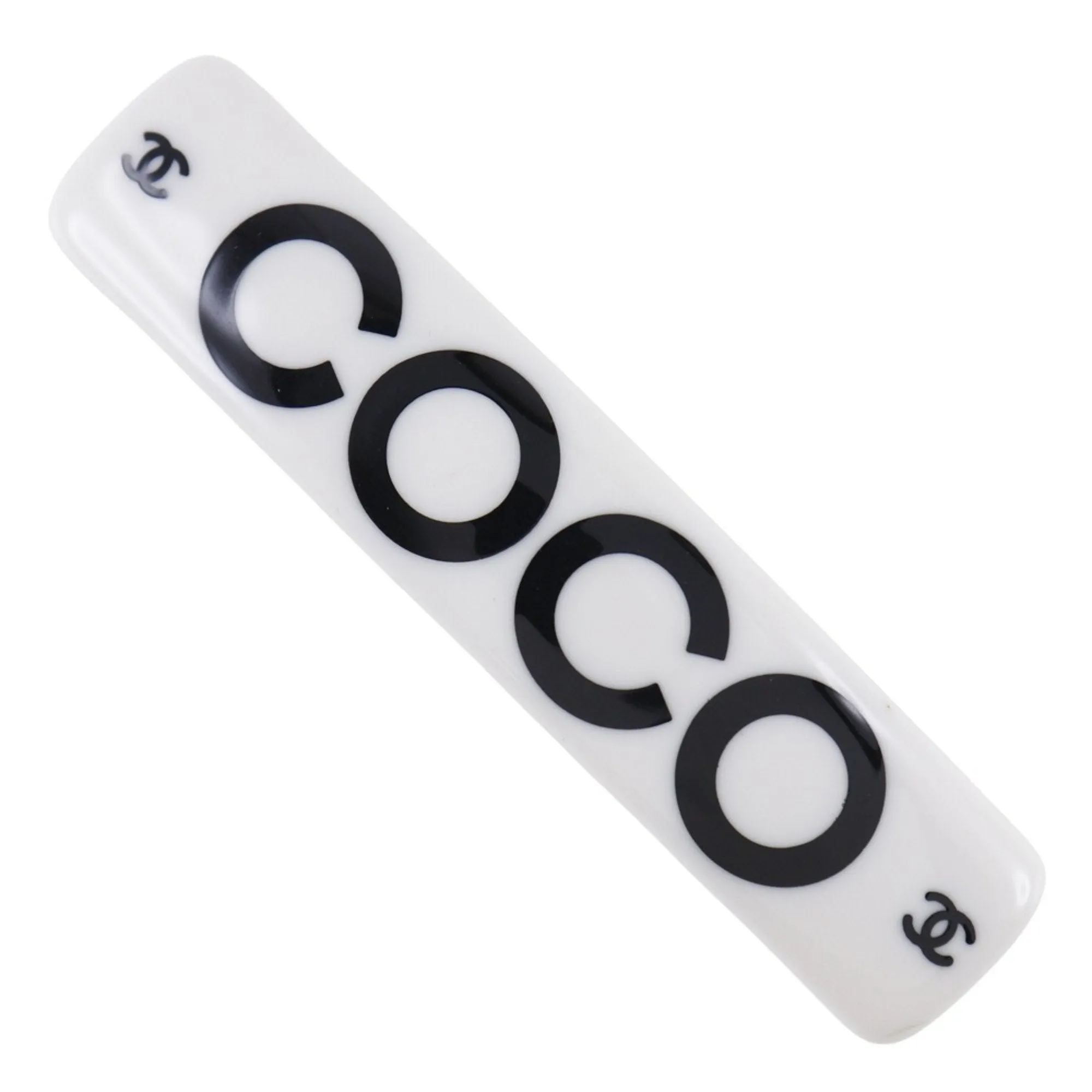 CHANEL COCO Barrette Plastic 2001 01P Ladies