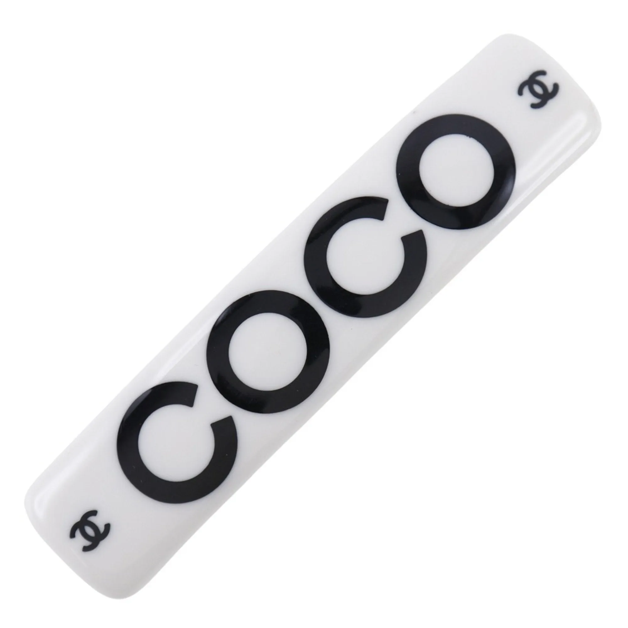 CHANEL COCO Barrette Plastic 2001 01P Ladies
