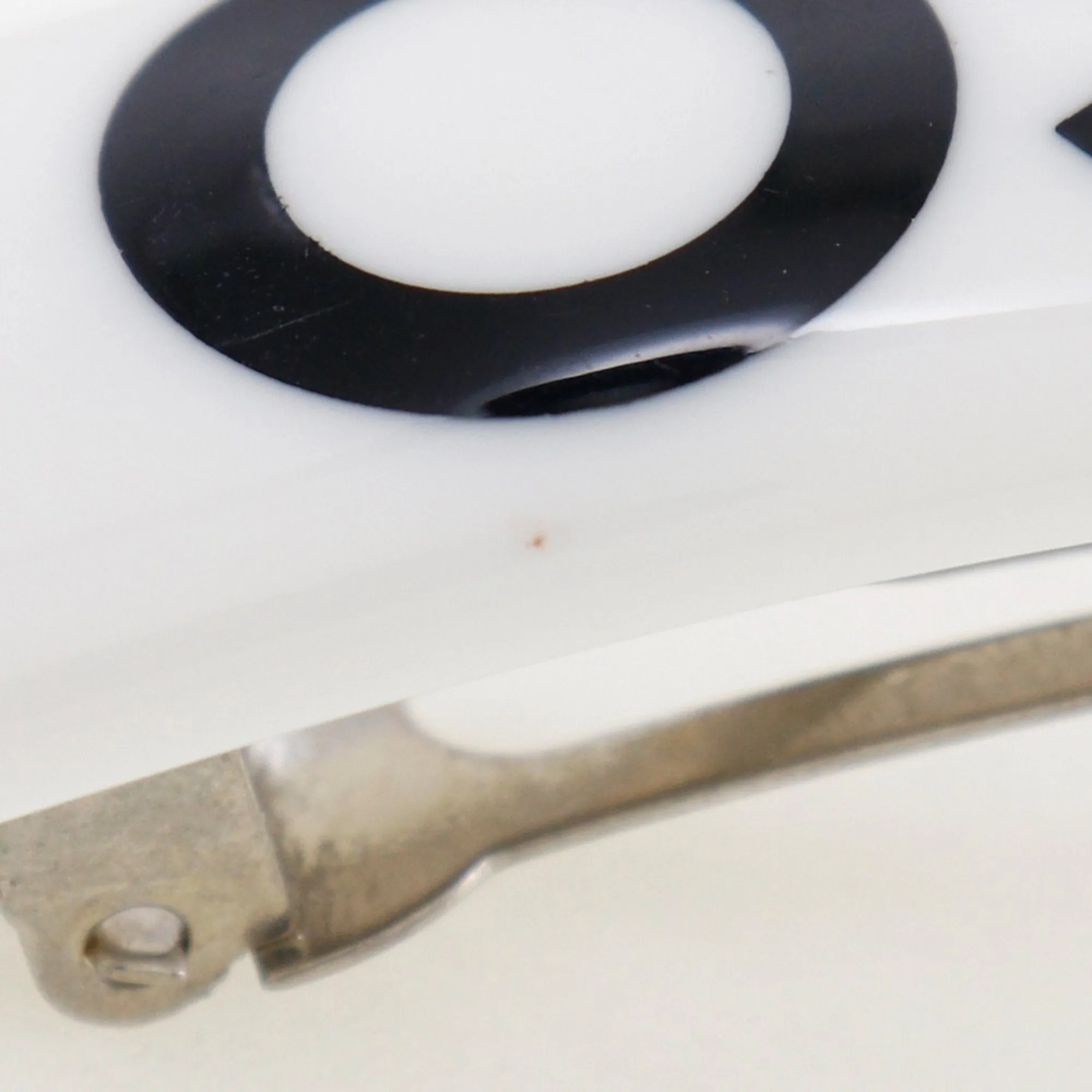 CHANEL COCO Barrette Plastic 2001 01P Ladies