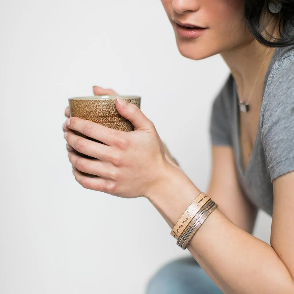 Chevron Thin Cuff