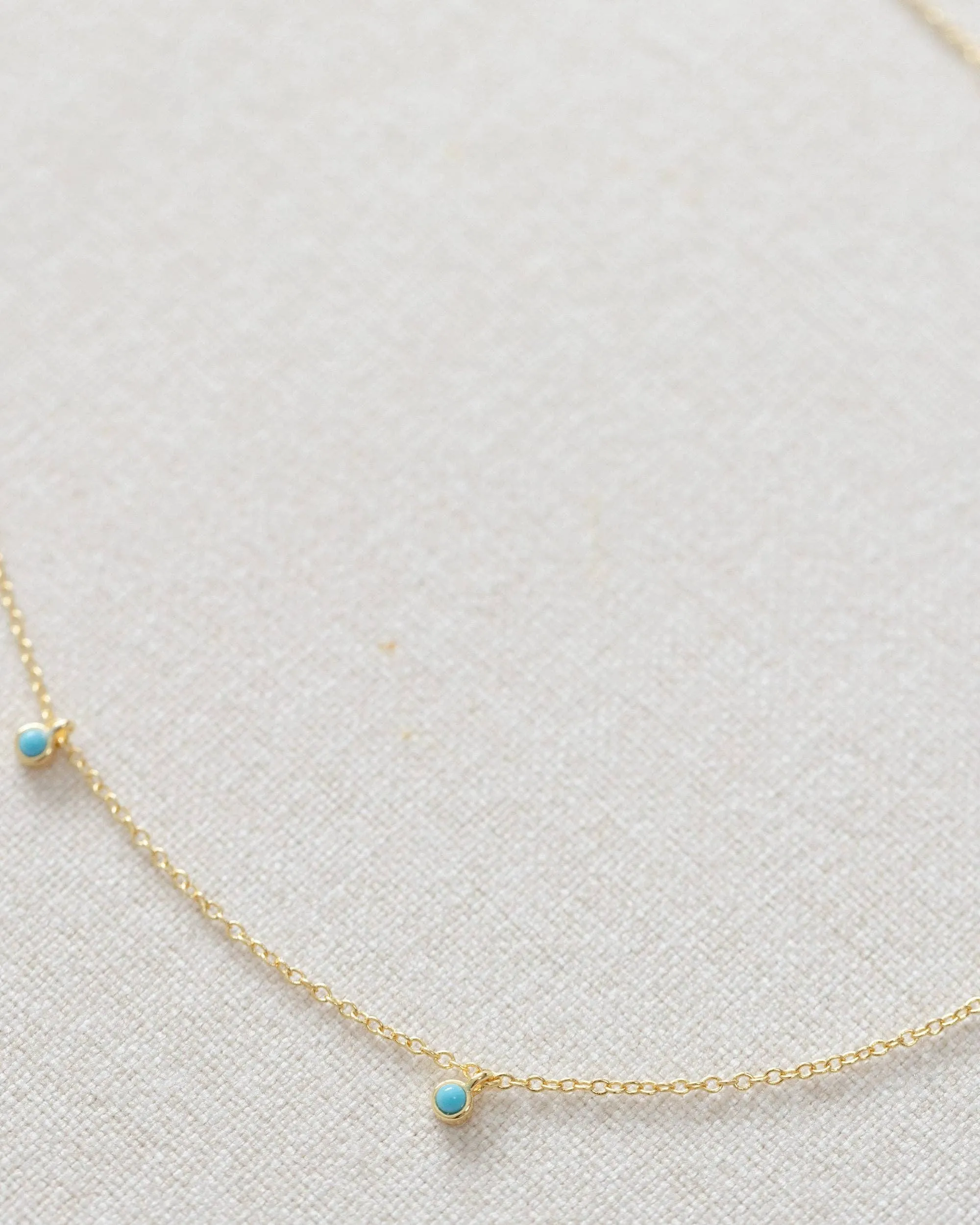 Coast and Cove - Turquoise Satellite Necklace