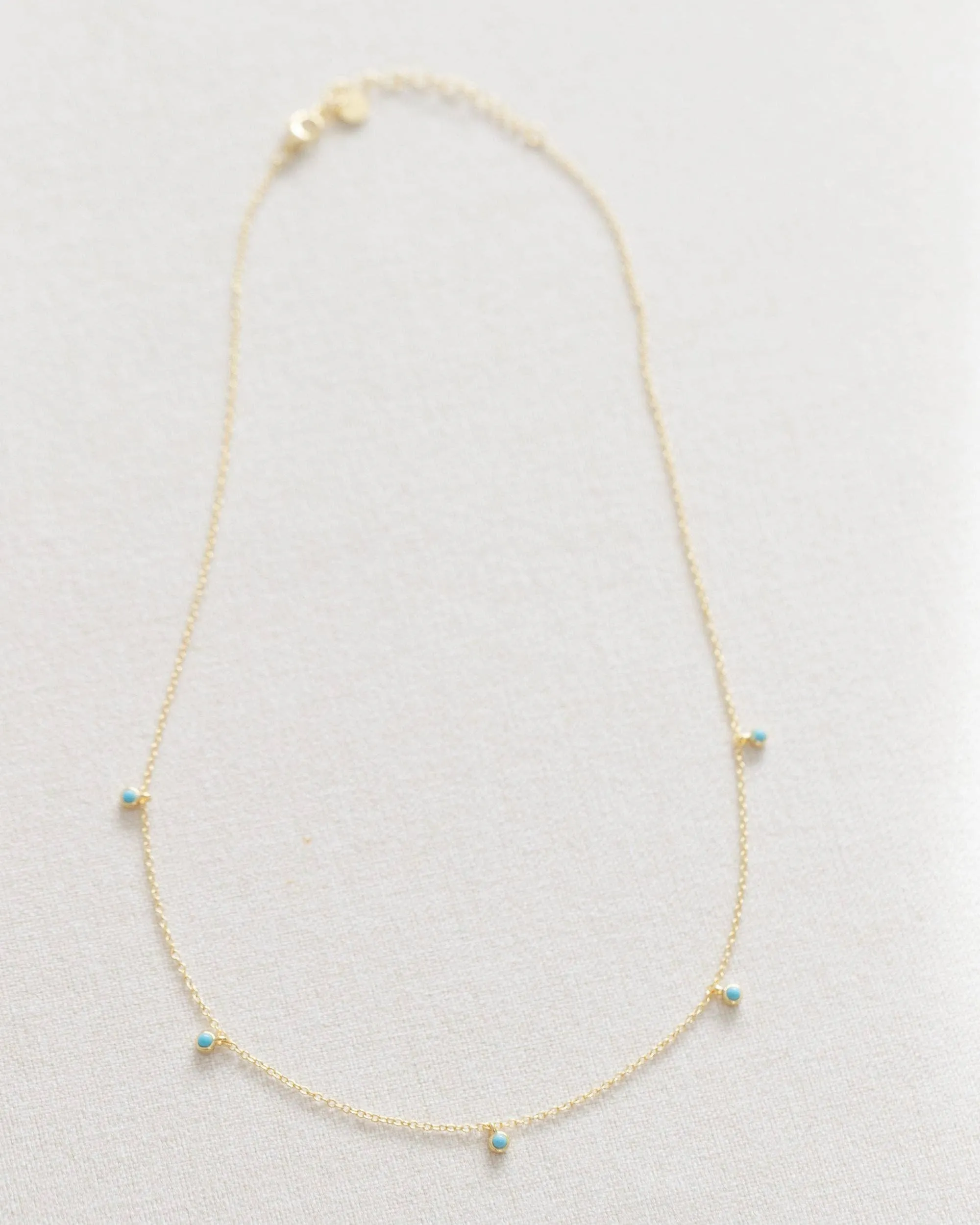 Coast and Cove - Turquoise Satellite Necklace