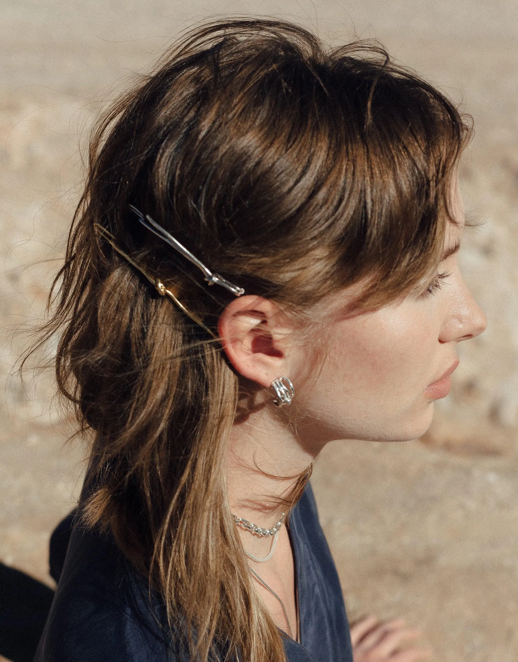 Double Rope Hair Barrette