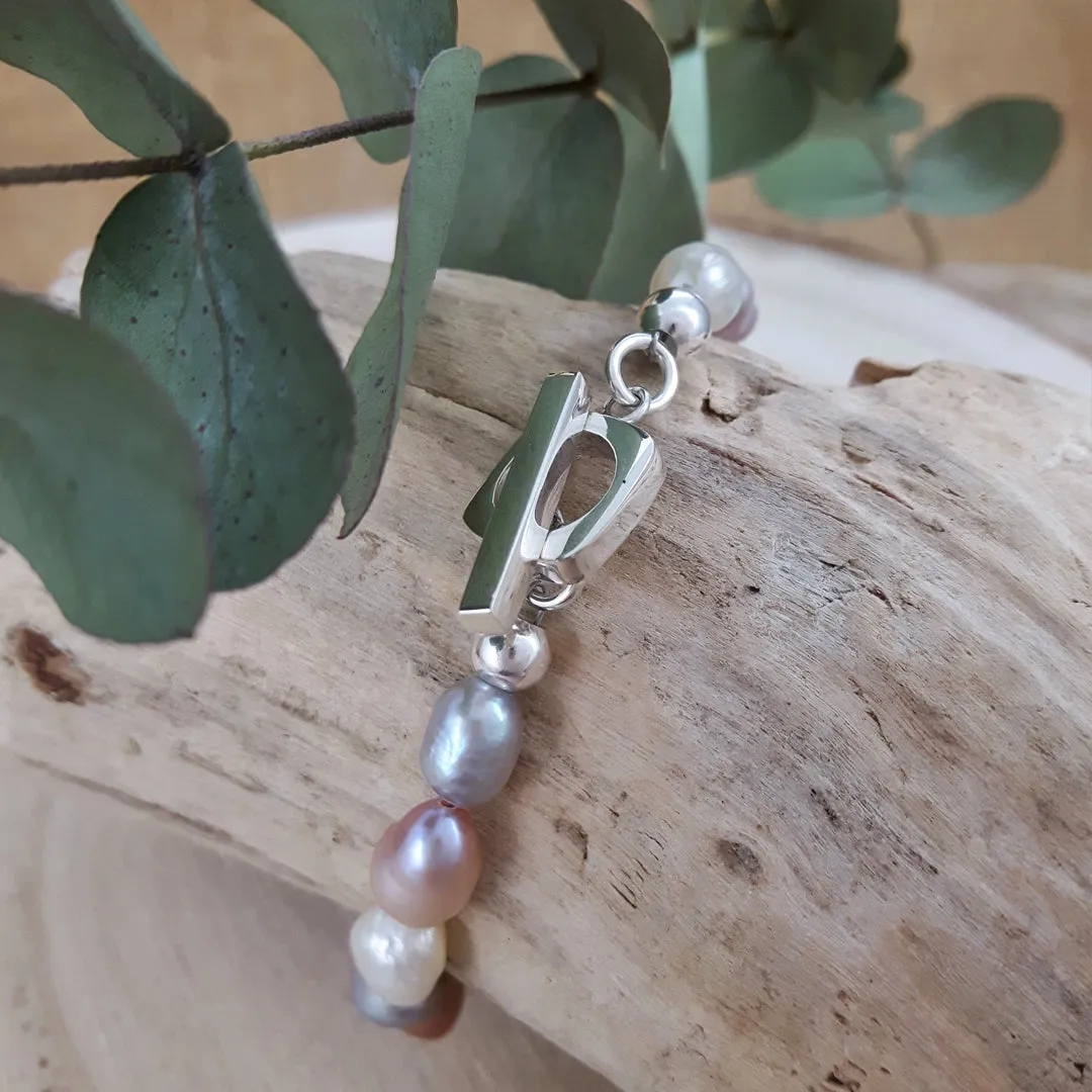 Elenita Multi Keishi Pearl Bracelet