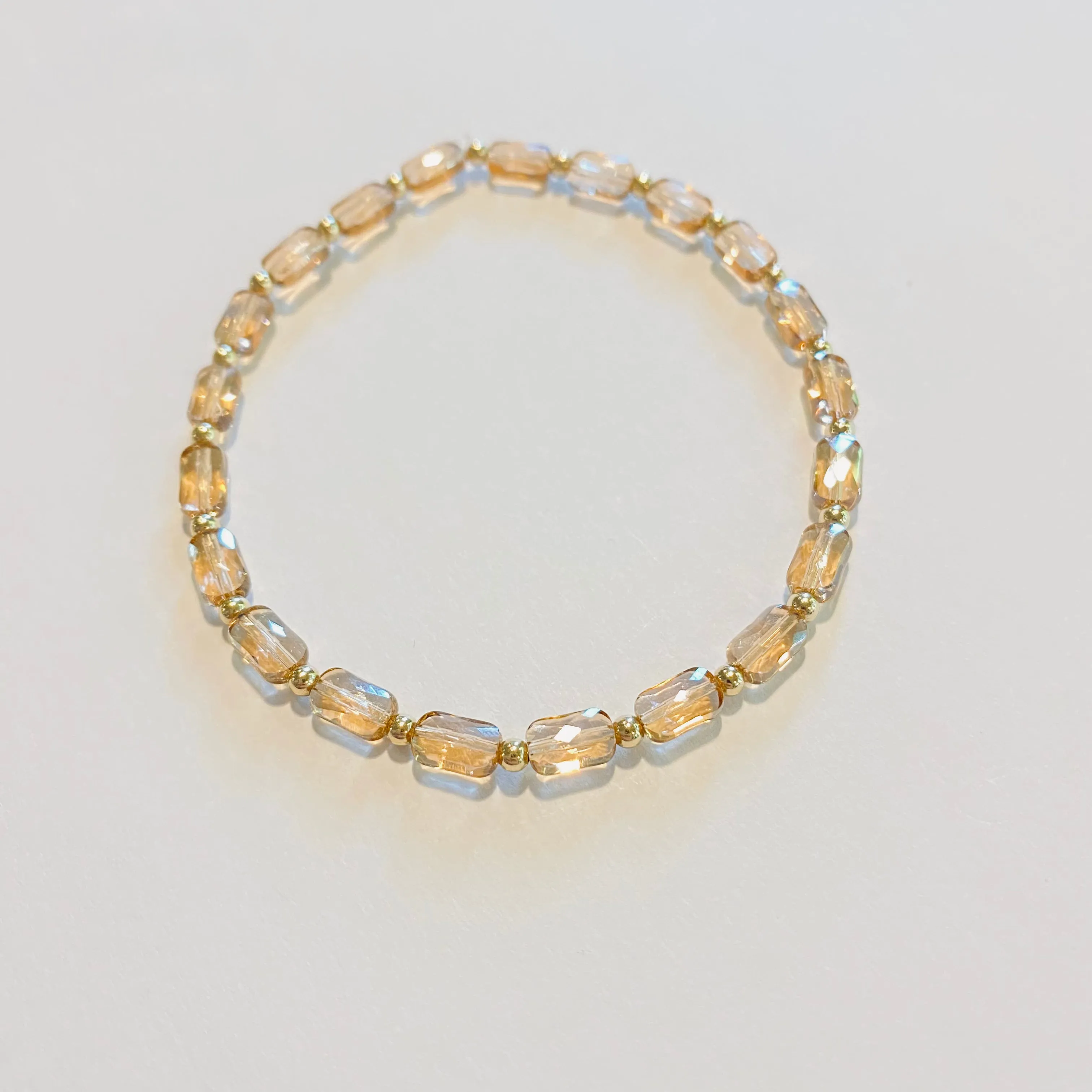 Elsie Emerald Cut Accented Bracelet