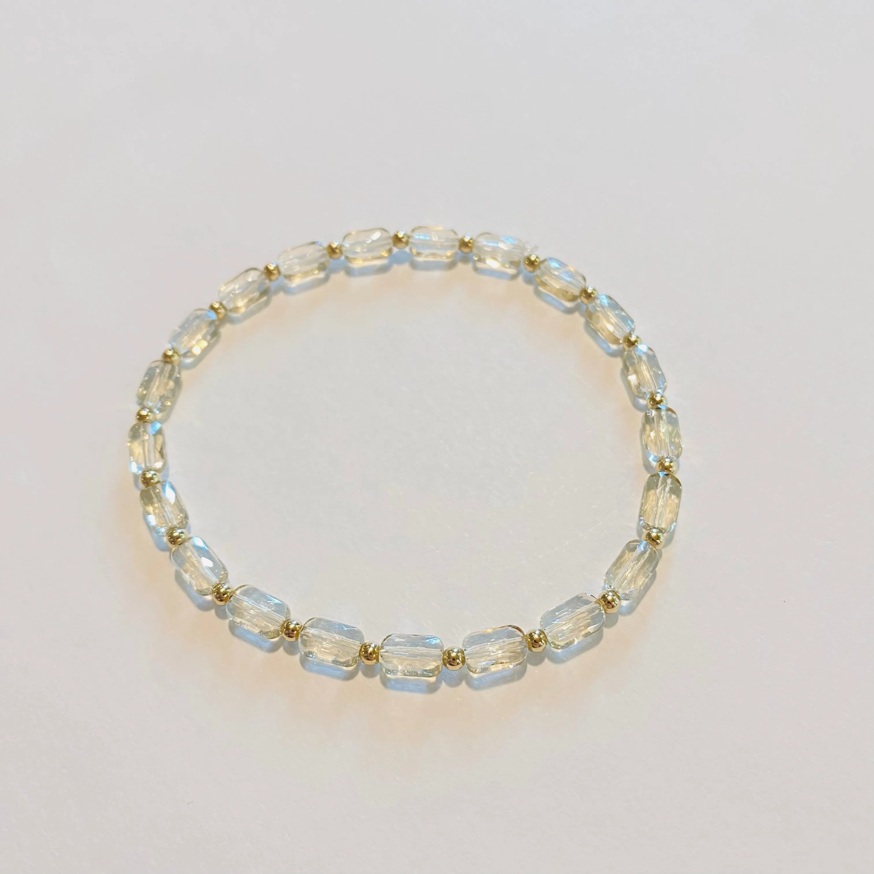 Elsie Emerald Cut Accented Bracelet