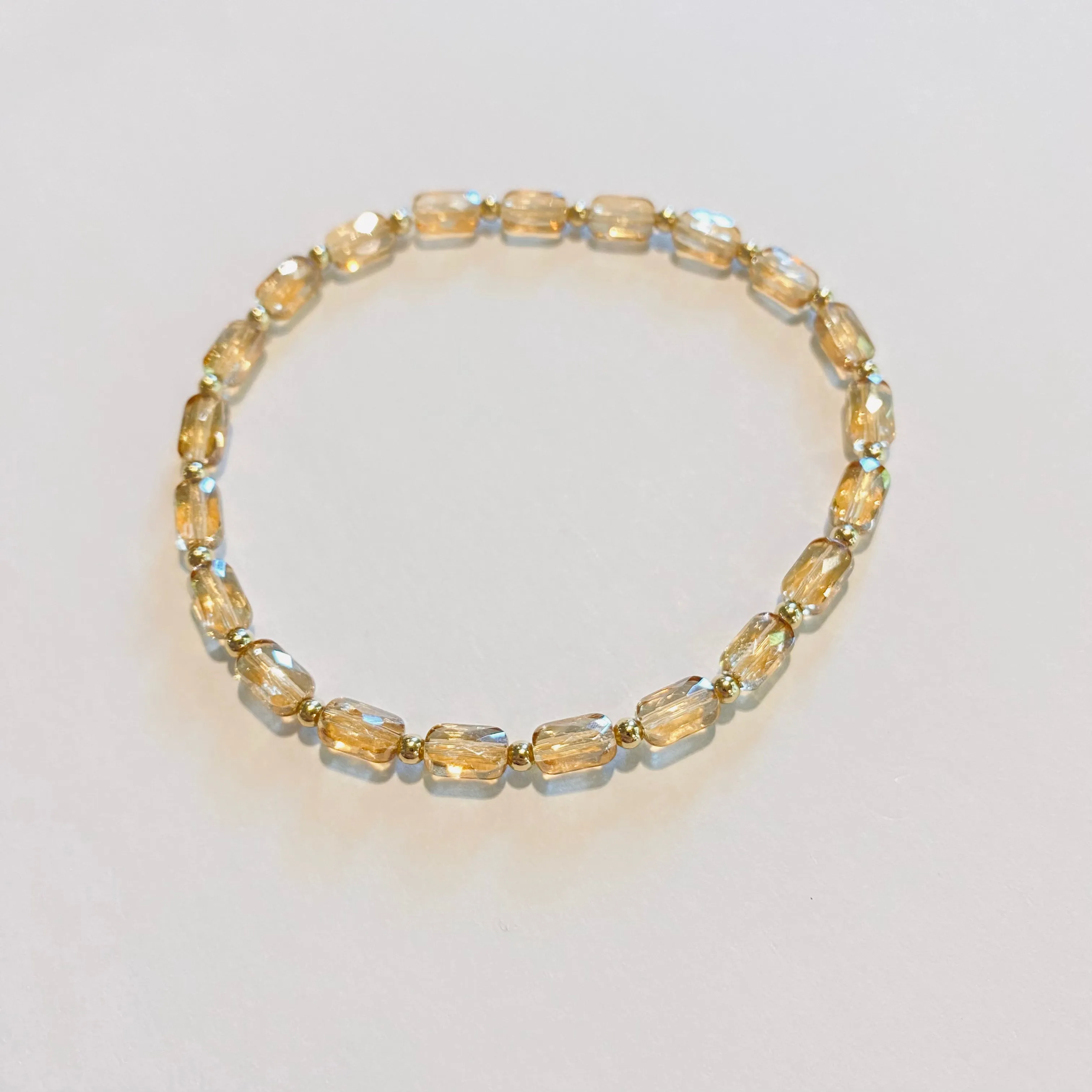 Elsie Emerald Cut Accented Bracelet