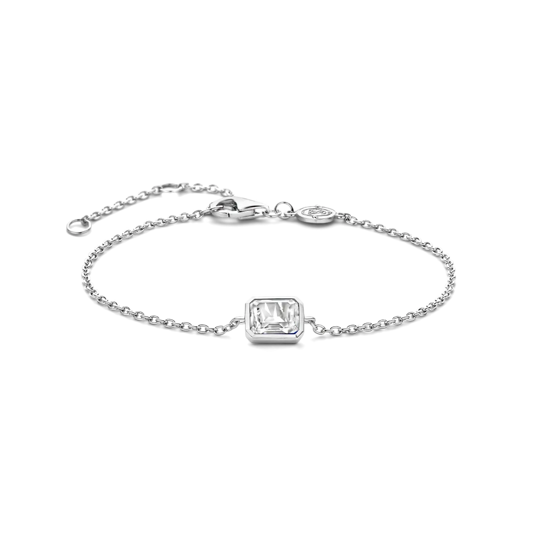 Emerald Cut Cubic Zirconia Bracelet