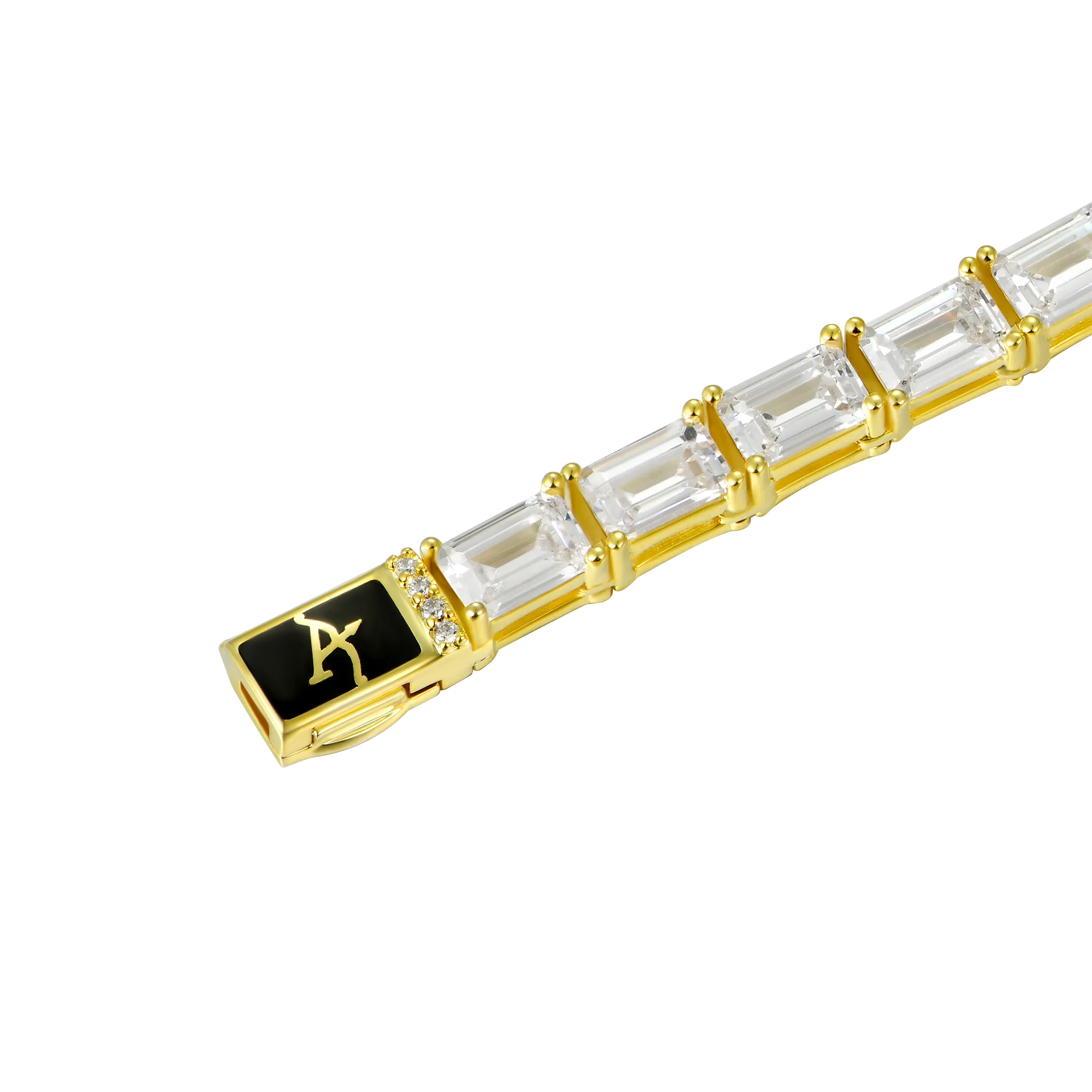 Emerald Cut Tennis Bracelet - 4mm