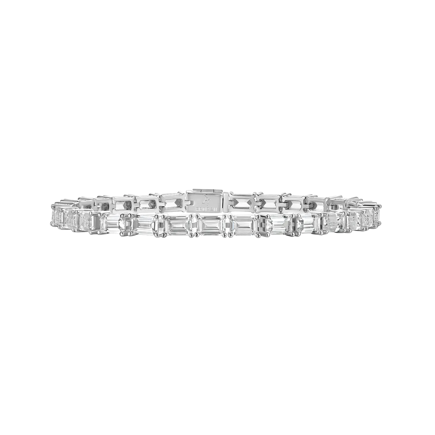 Emerald Cut Tennis Bracelet - 4mm