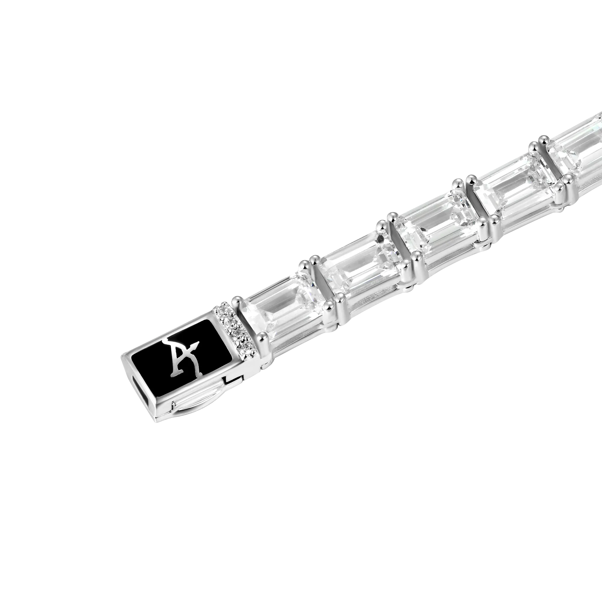 Emerald Cut Tennis Bracelet - 4mm
