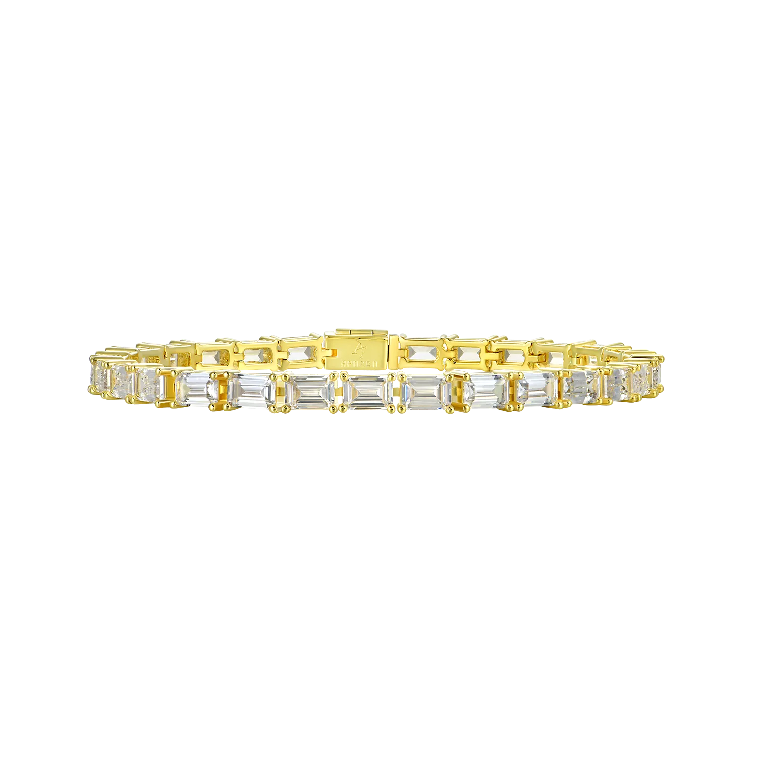 Emerald Cut Tennis Bracelet - 4mm