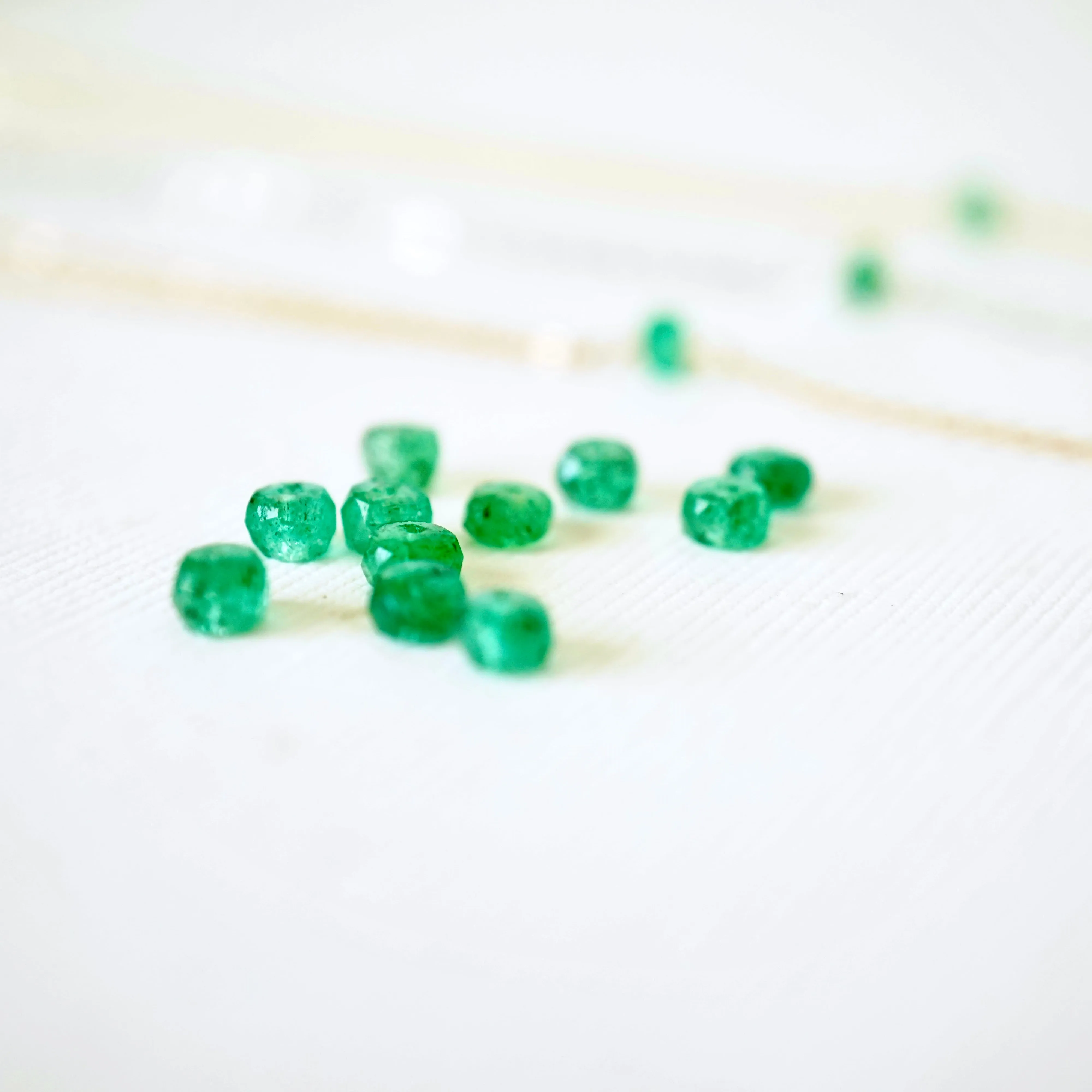 Emerald Green Bracelet, Emerald Bracelet Gold,