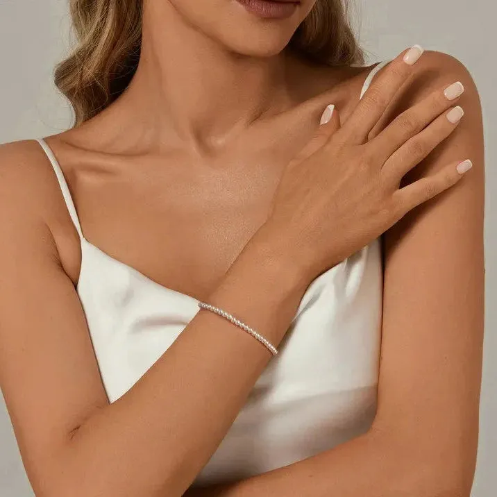 Fine Pearl Bracelet - Hannaca