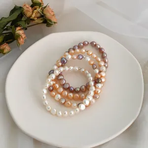 Freshwater Baroque Pearl Bracelets & Bangles