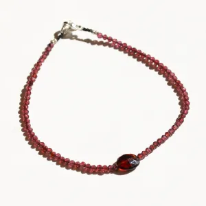 Garnet   Garnet Bracelet No.19