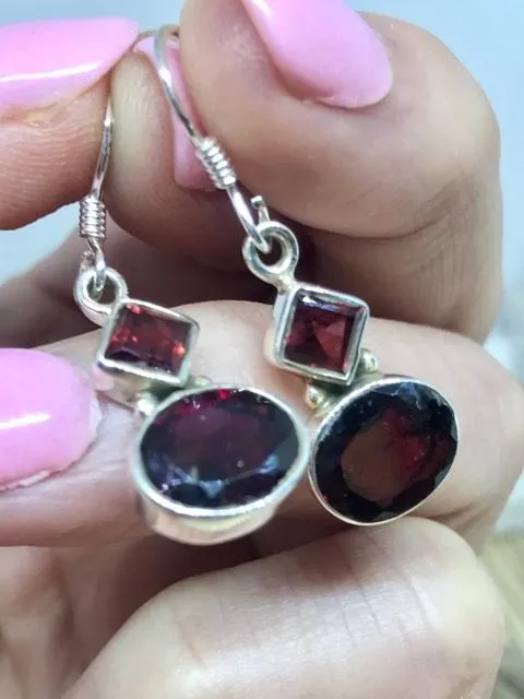 Garnet Geo Drops