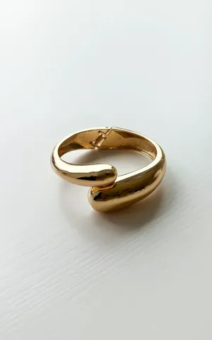 Gold Arm Wrap Cuff Bangle Bracelet