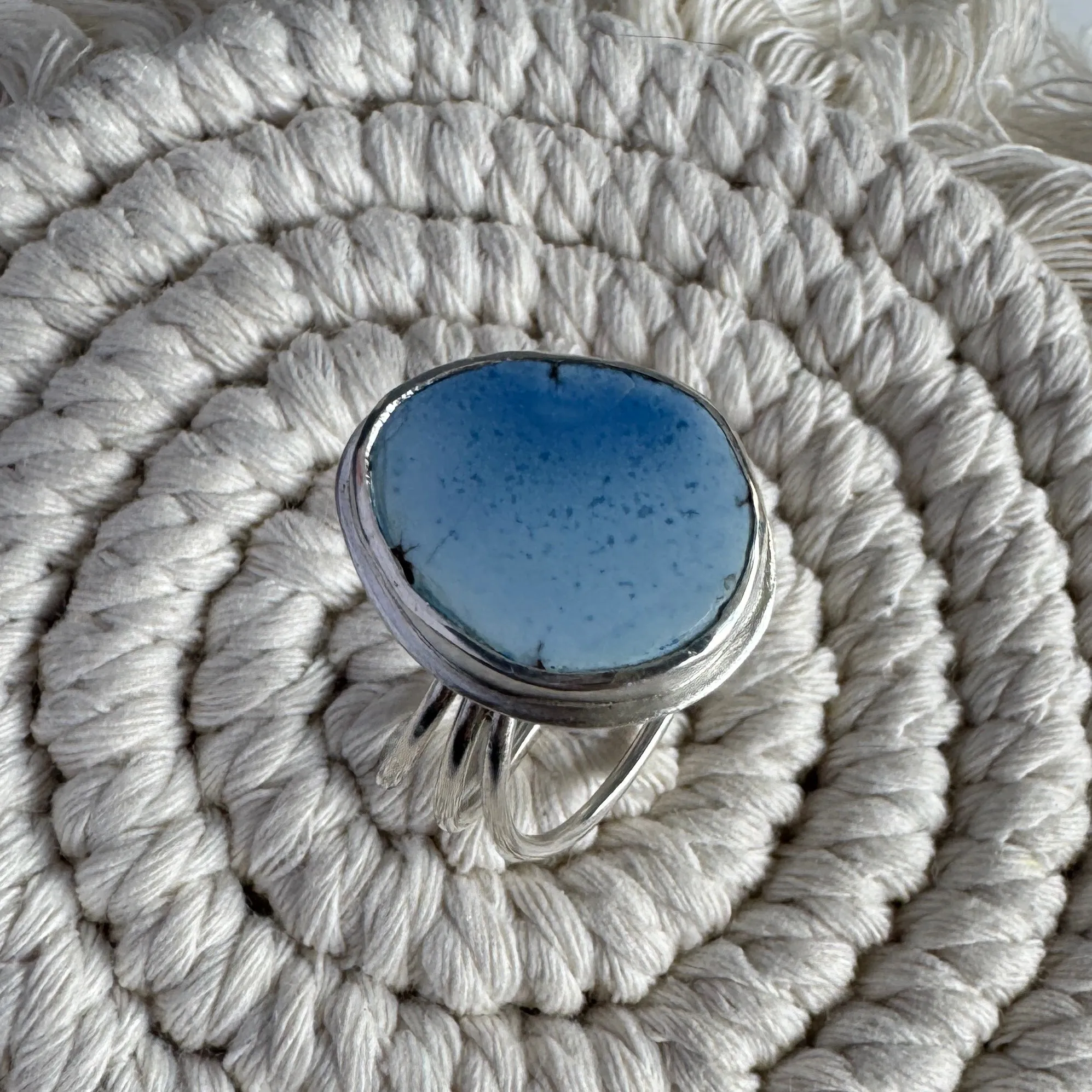 Golden Hills Turquoise Triple Band Ring
