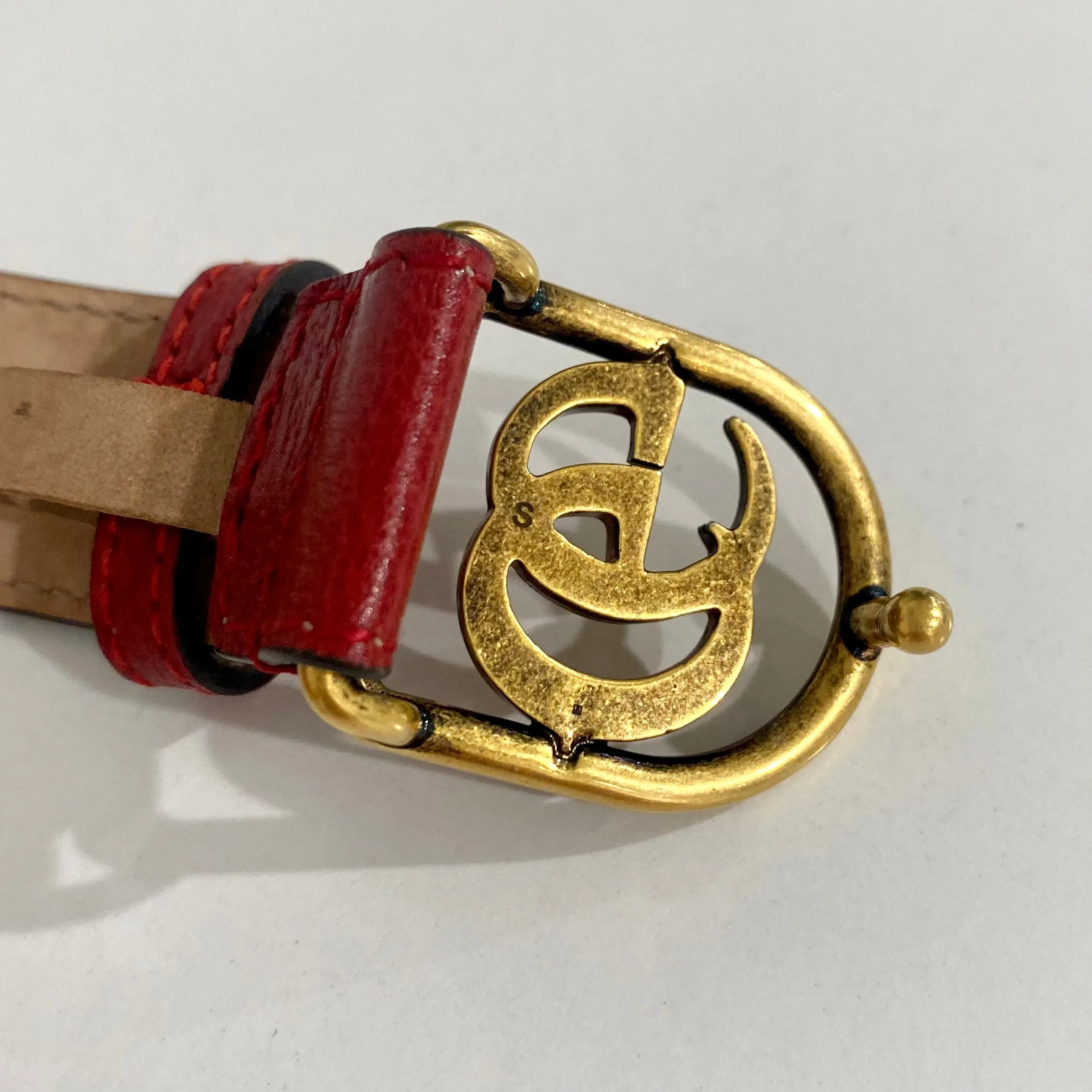 Gucci Red Marmont Bracelet
