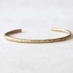 Hammered cuff
