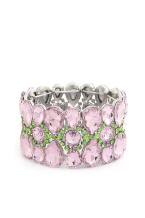 HGA Teardrop Rhinestone Bracelet