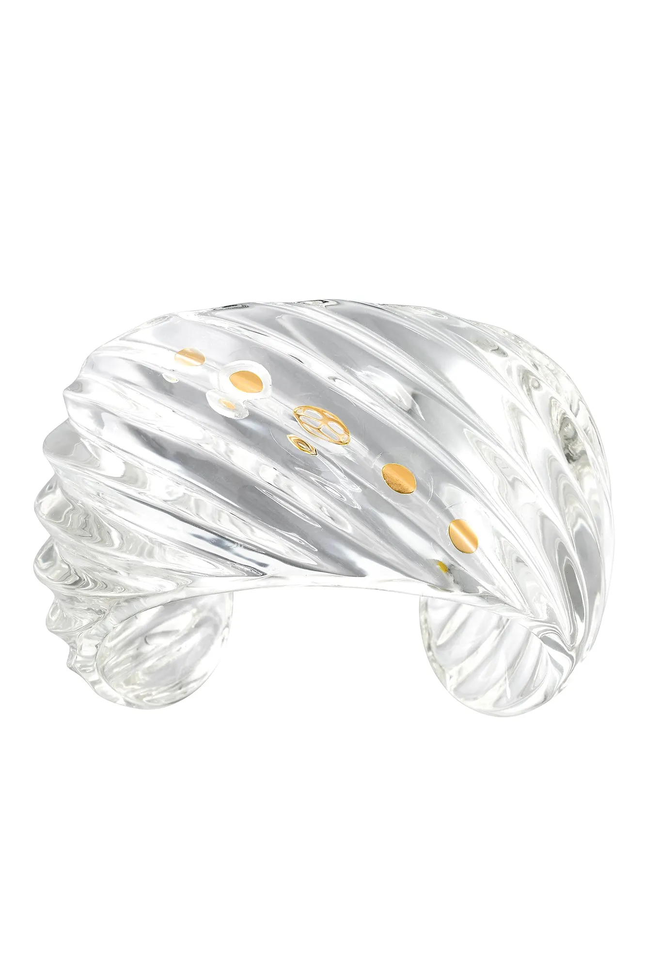 Icy Twist Cuff Bracelet