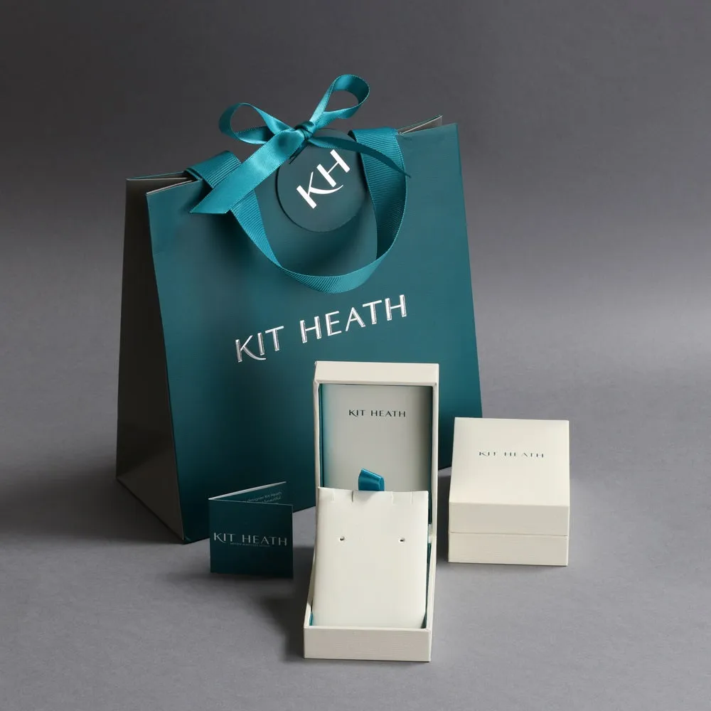 Kit Heath Coast Pebble Turquoise Mini Necklace
