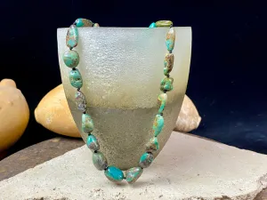 Knotted Tibetan Turquoise Necklace