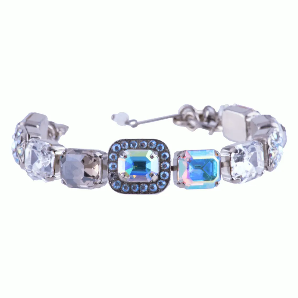 Large Emerald Embellished Bracelet in "Winds of Change" *Custom*
