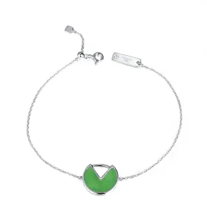 Lotus leaf Jade Bracelet