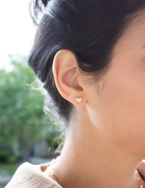 Love Stud Earrings